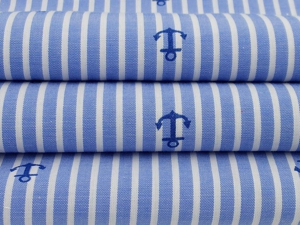ZARA品牌面料國(guó)內(nèi)采購(gòu)印花條子布，佳宏紡織的產(chǎn)品讓他們放心